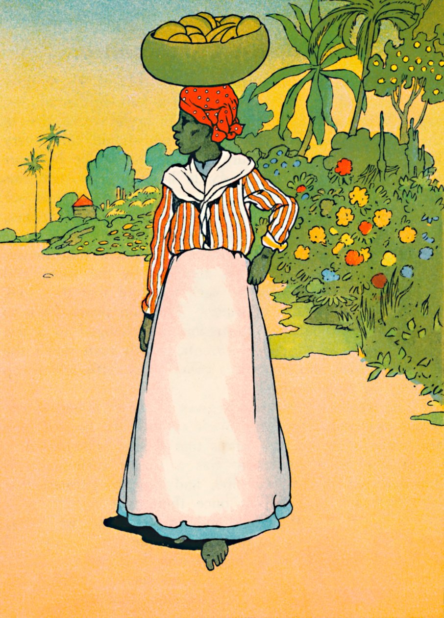 Ulica na Jamajce, 1912 autorstwa Charles Robinson