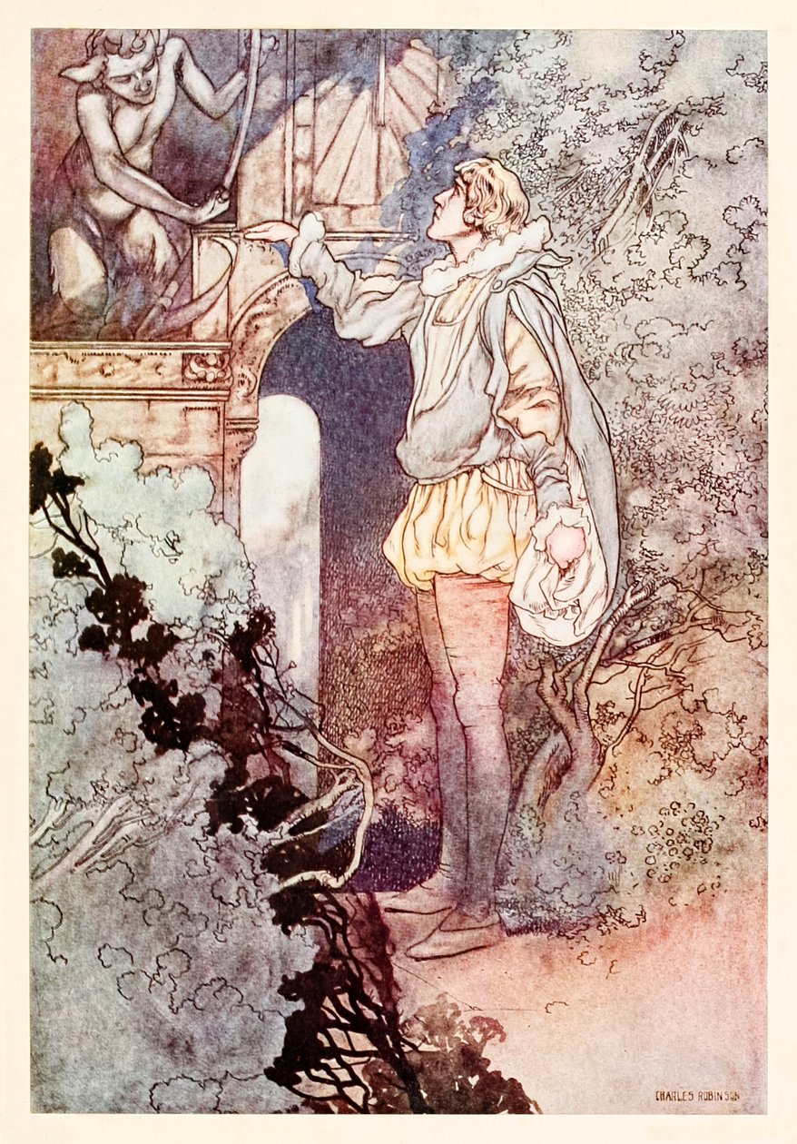 „Exegi Monumentum” w Pieśniach i sonetach Williama Szekspira autorstwa Charles Robinson