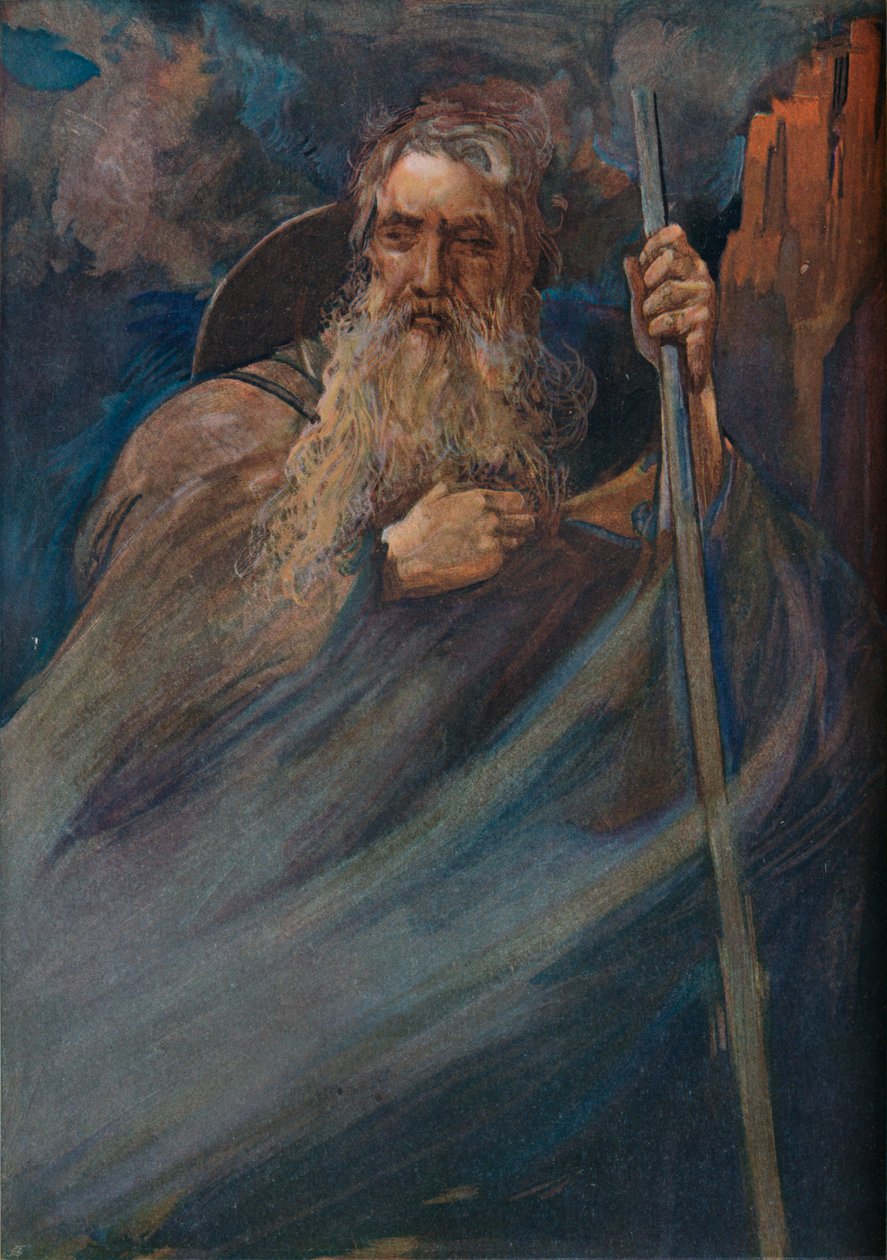 Wędrowiec, ok. 1900 1902 autorstwa Charles Robinson
