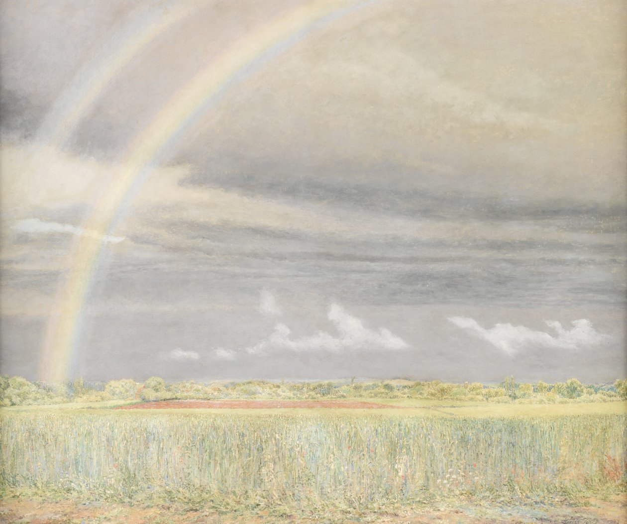 Tęcza (olej na płycie) autorstwa Charles Robinson Sykes