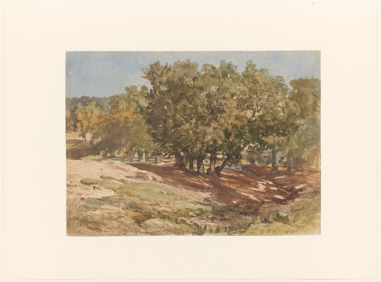 Zobacz w Beekhuizen, na Zijpenberg autorstwa Charles Rochussen
