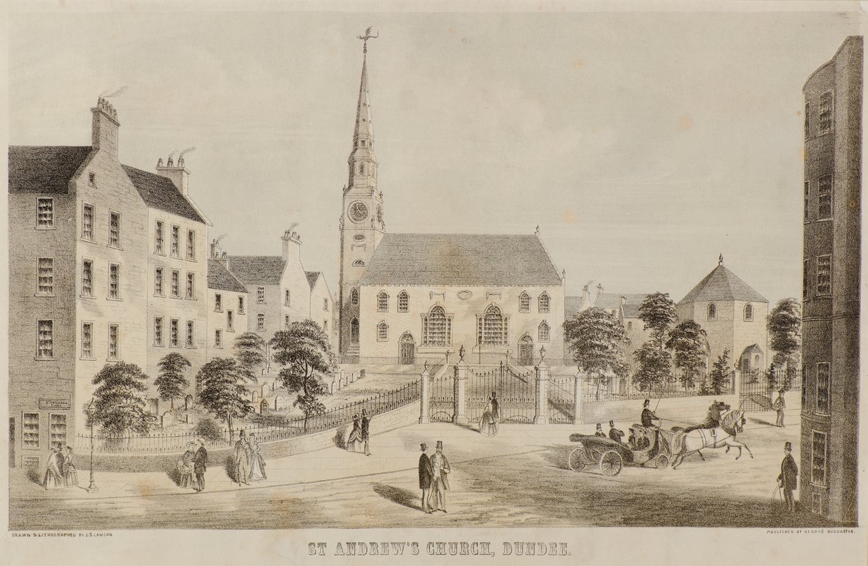 Kościół św. Andrzeja, Dundee autorstwa Charles S. Lawson
