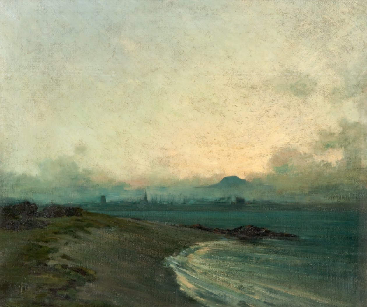Dundee z Tayport autorstwa Charles S. Mills