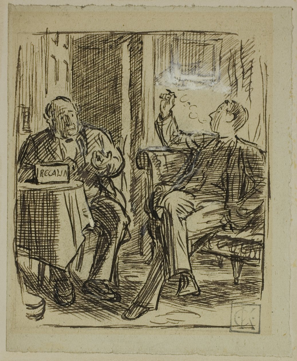Miły syn autorstwa Charles Samuel Keene