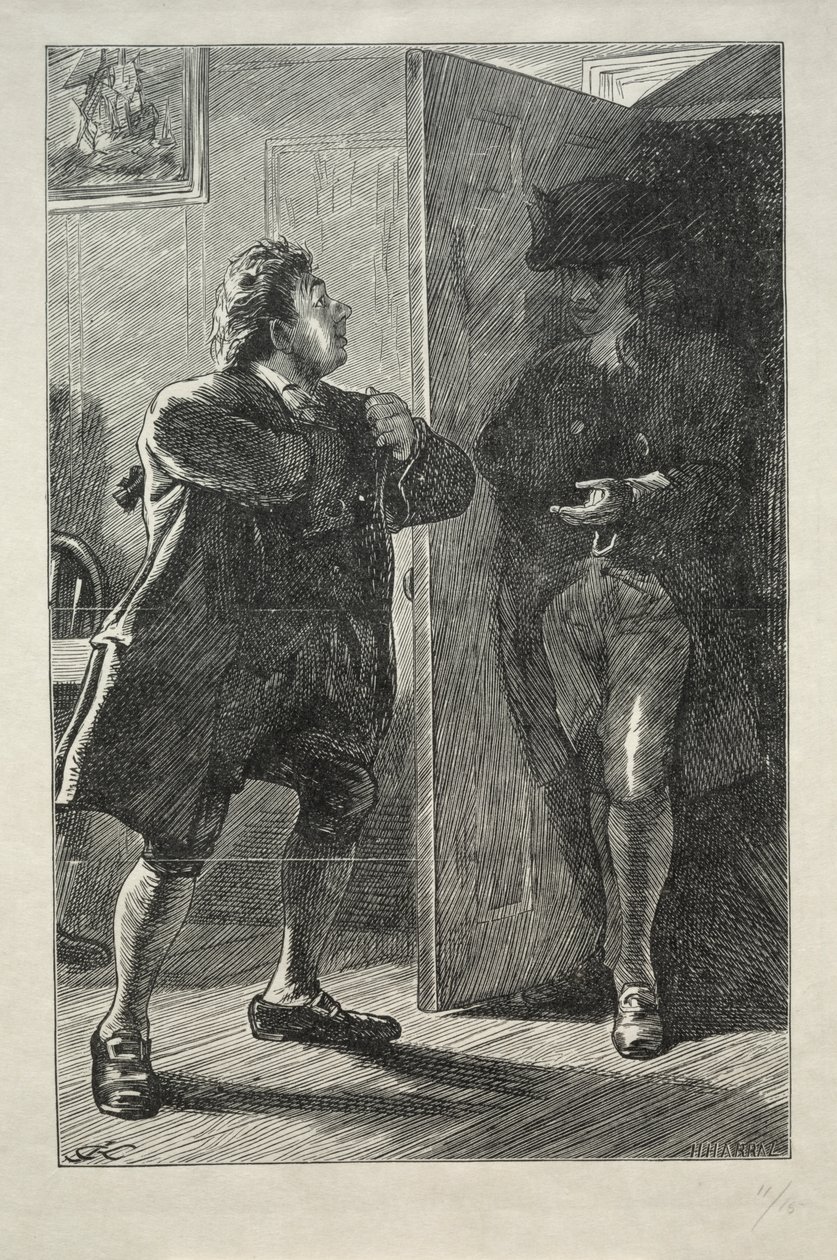 Święto aktora autorstwa Charles Samuel Keene