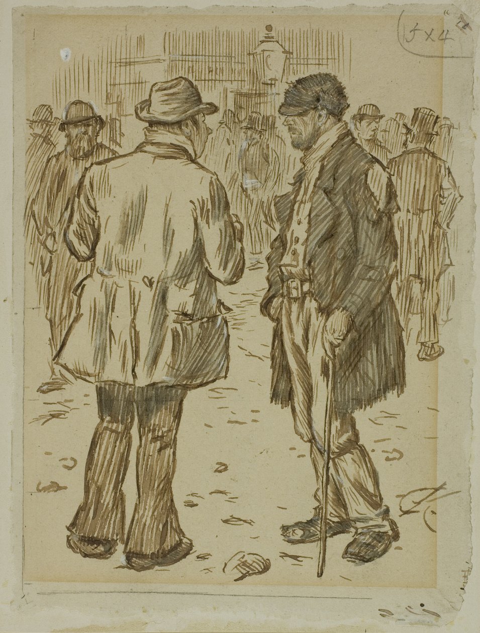 Zatrudnienie autorstwa Charles Samuel Keene