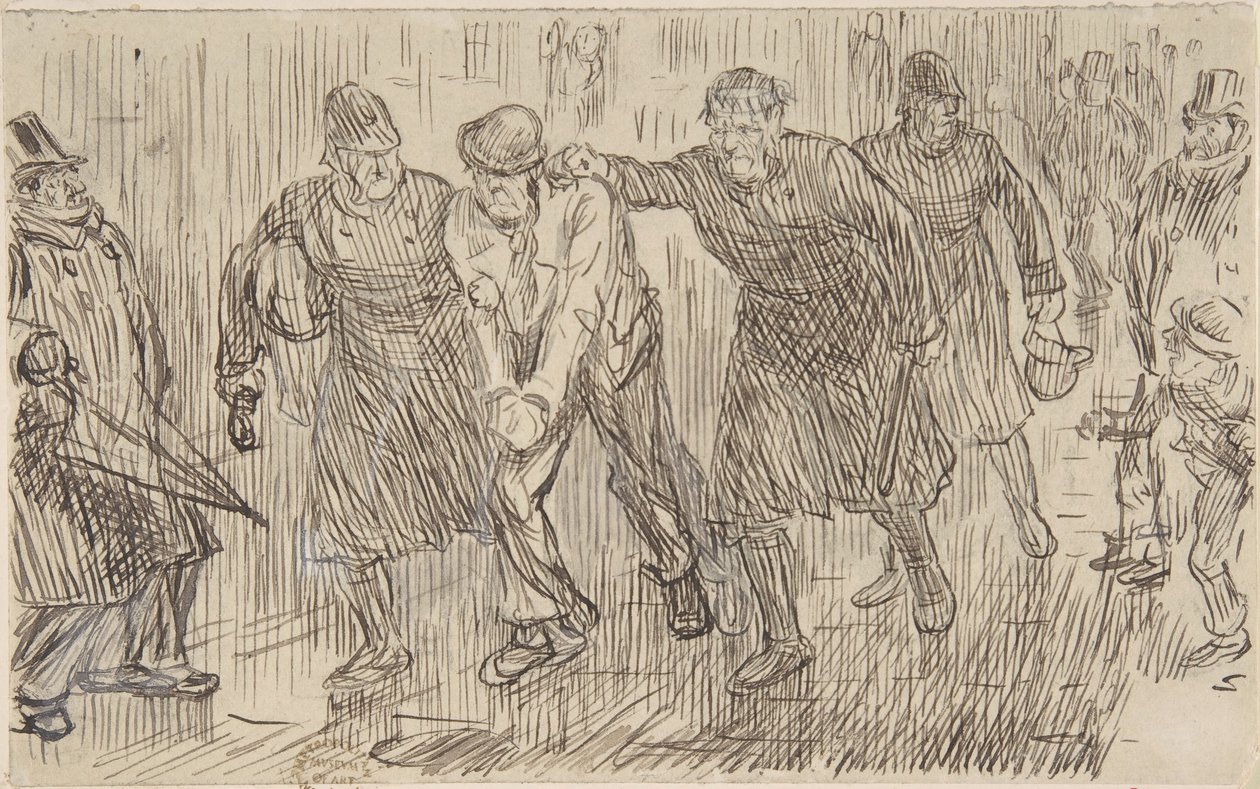 Happy Thought for Punch, 16 grudnia 1876, 1876. autorstwa Charles Samuel Keene