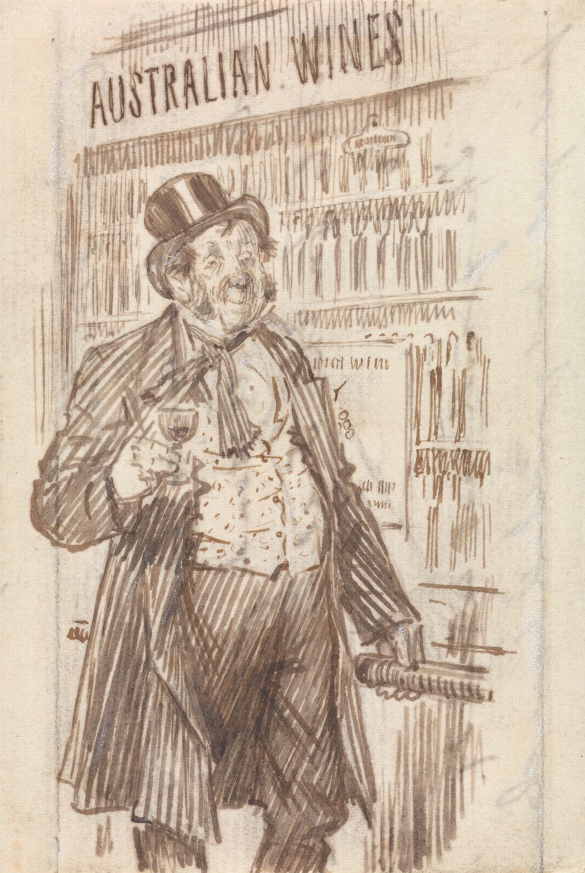 Robercie autorstwa Charles Samuel Keene