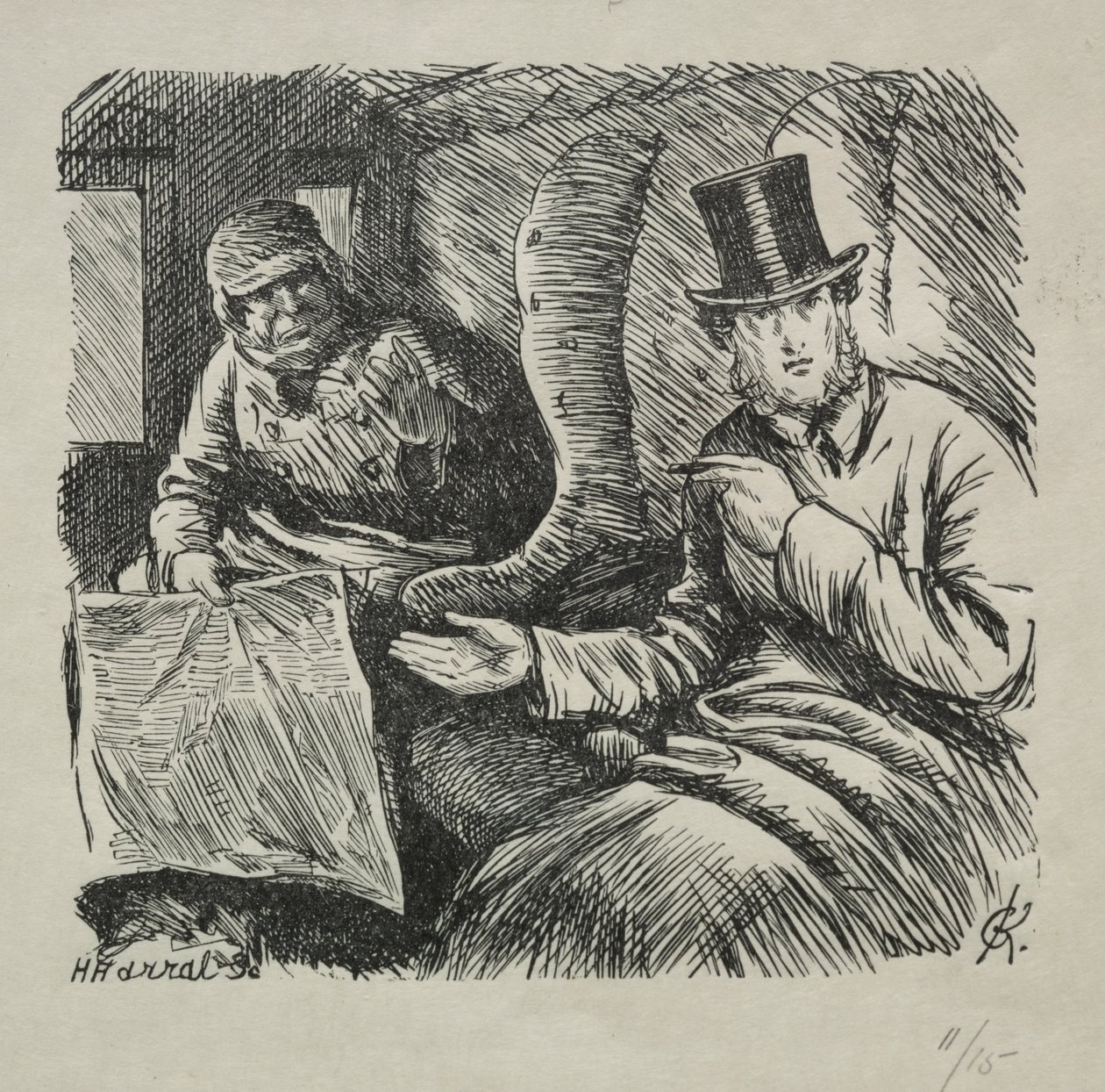 Palenie surowo zabronione autorstwa Charles Samuel Keene