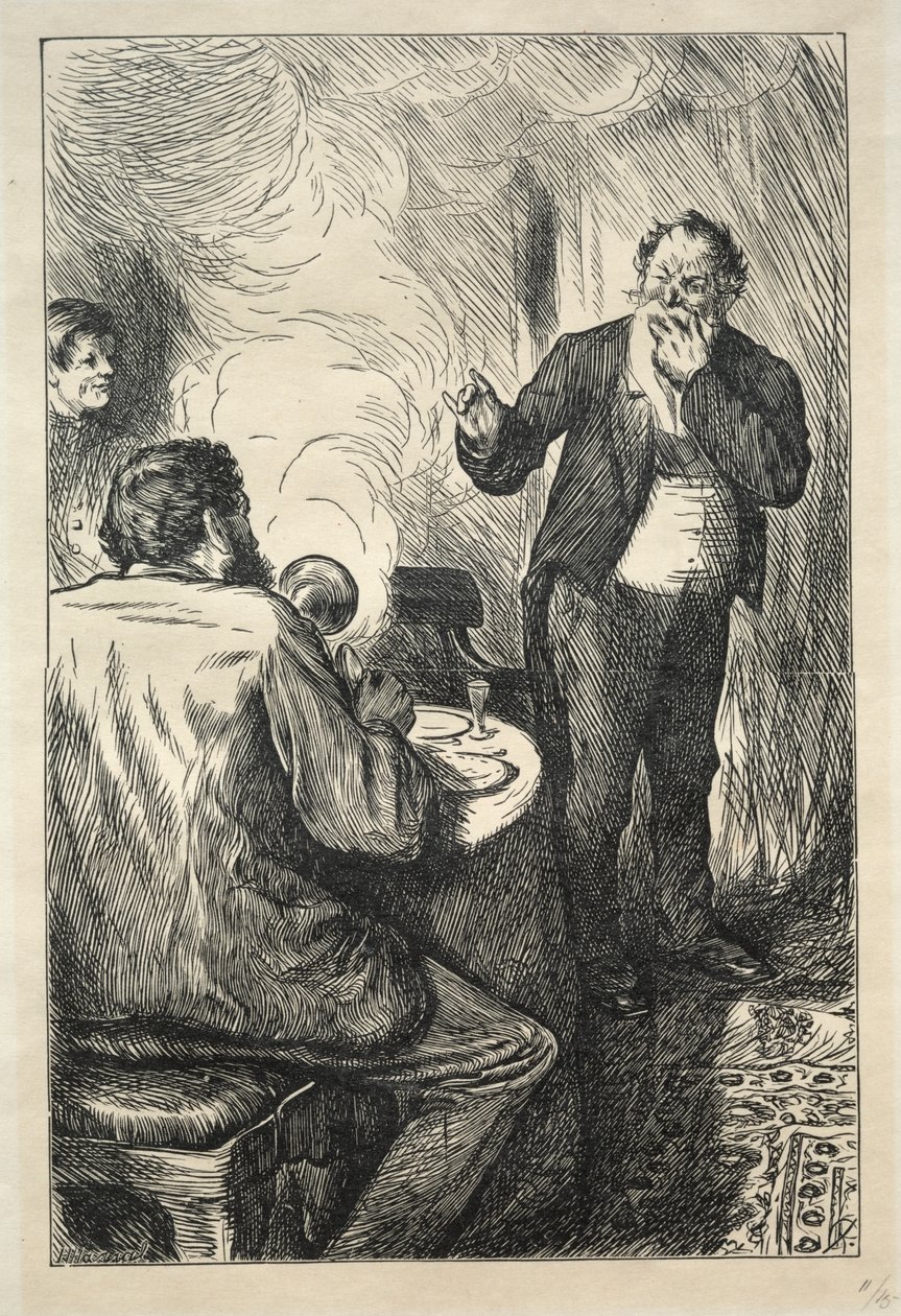 Palenie surowo zabronione autorstwa Charles Samuel Keene