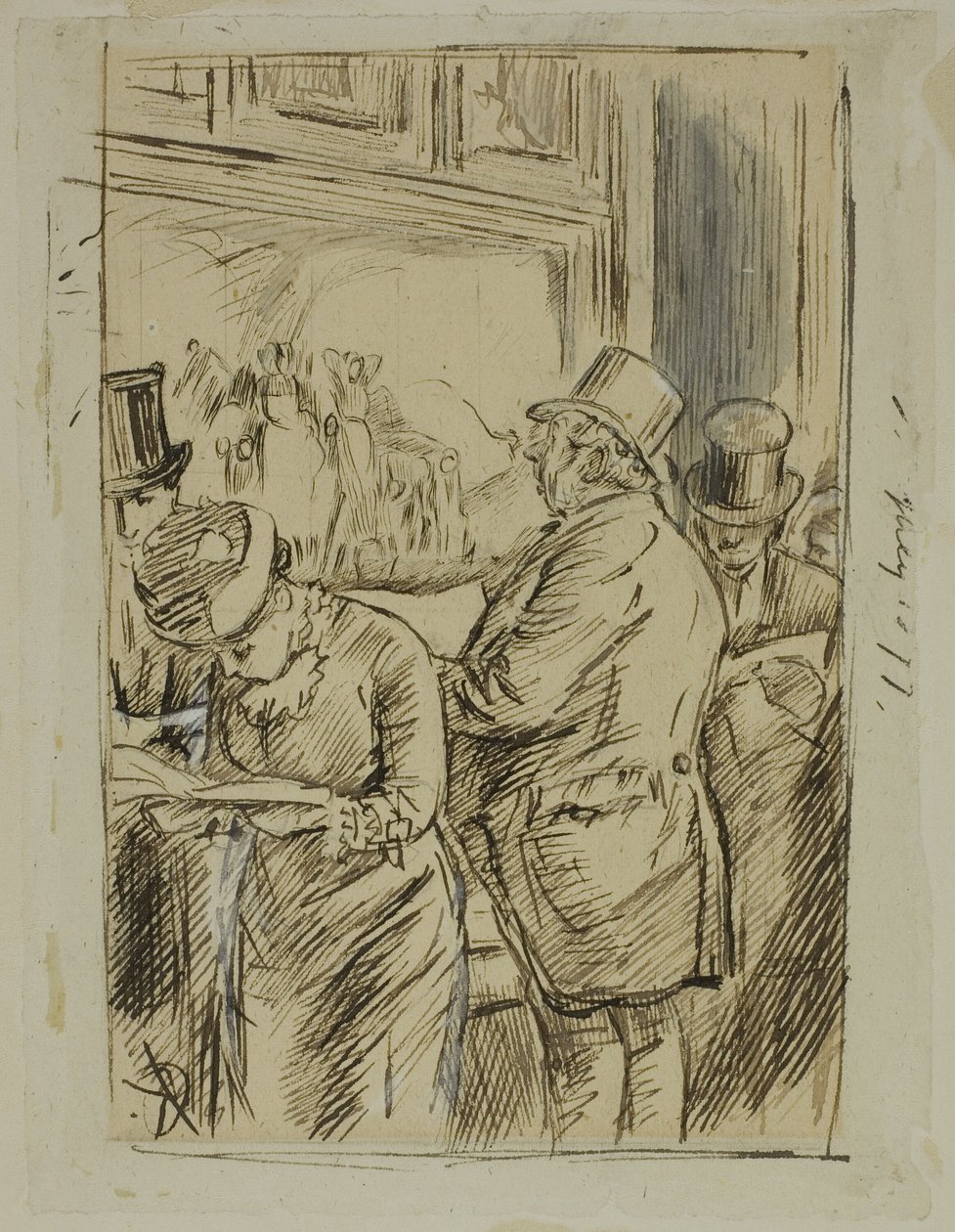 Zbiór ziemniaków autorstwa Charles Samuel Keene