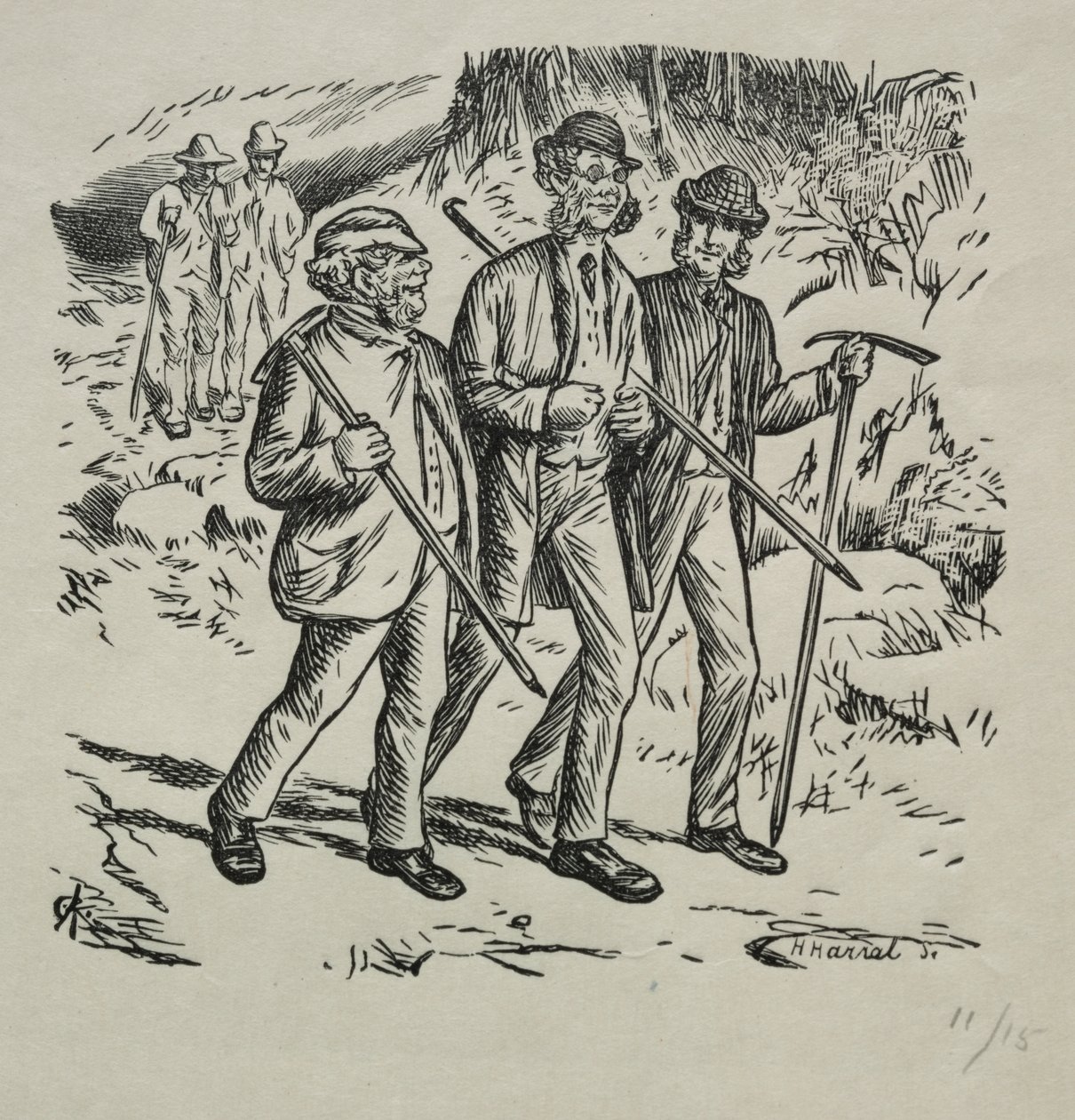 Trzy imiona autorstwa Charles Samuel Keene