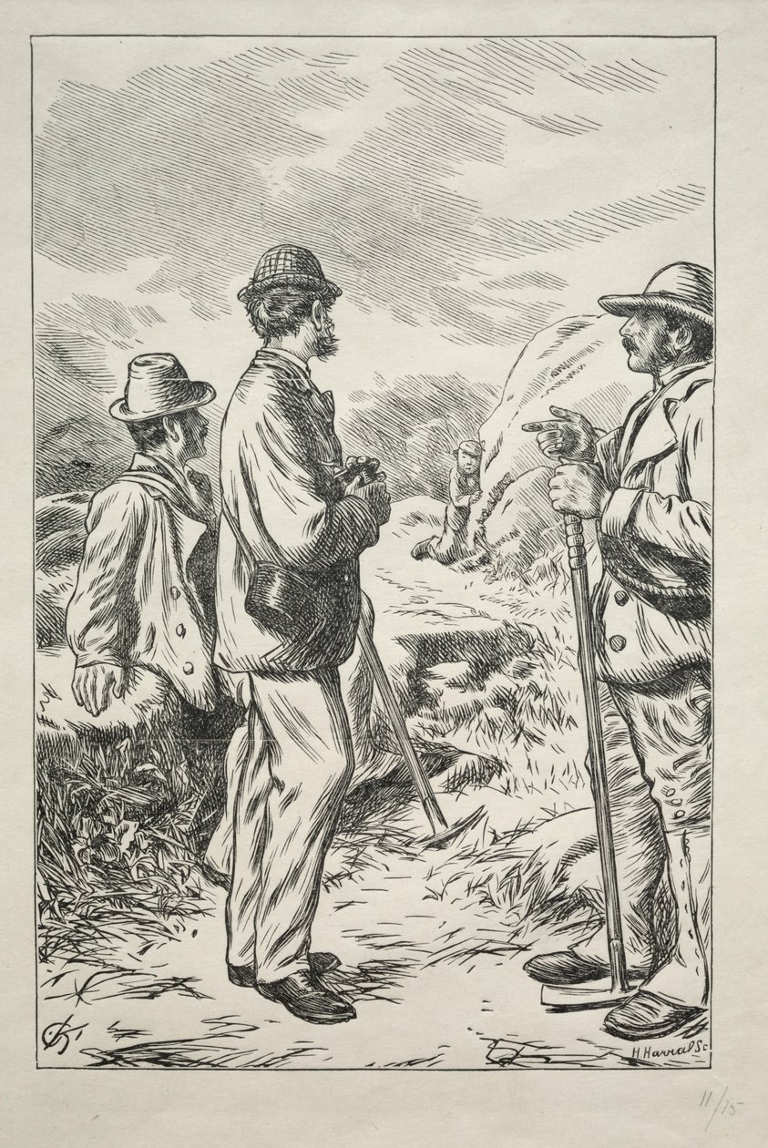 Trzy imiona, 1869. autorstwa Charles Samuel Keene
