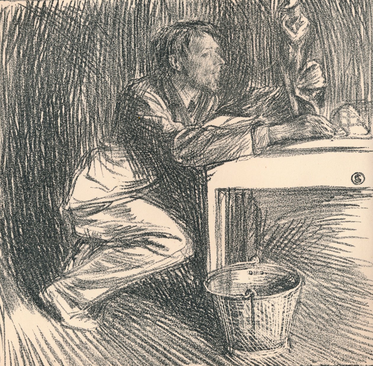 „Modelarz”, 1891 autorstwa Charles Shannon