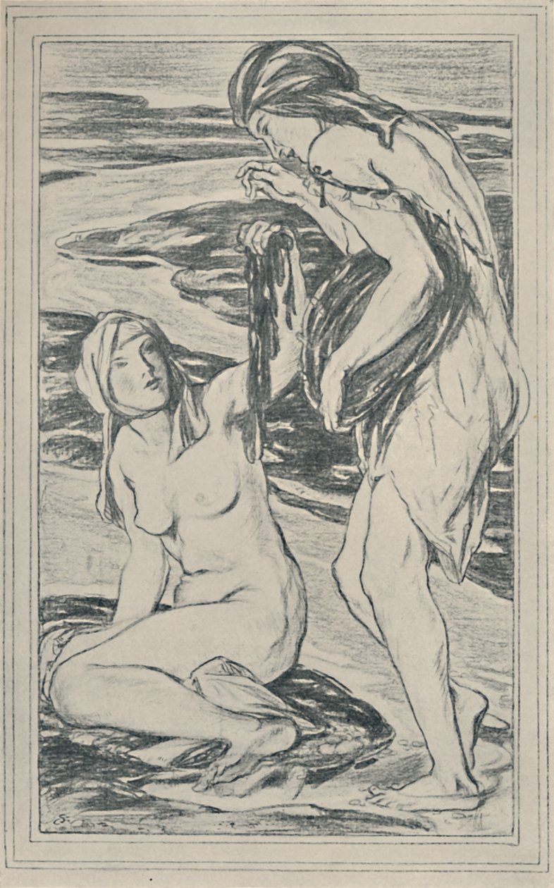„Rzeka pływowa”, 1919 autorstwa Charles Shannon