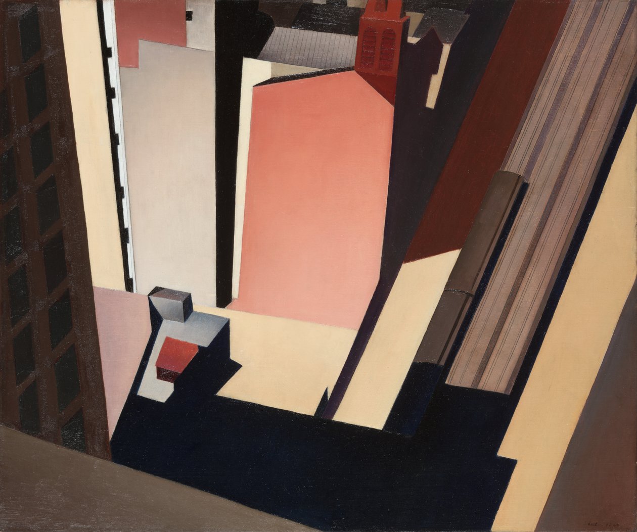 Ulica Kościelna El autorstwa Charles Sheeler
