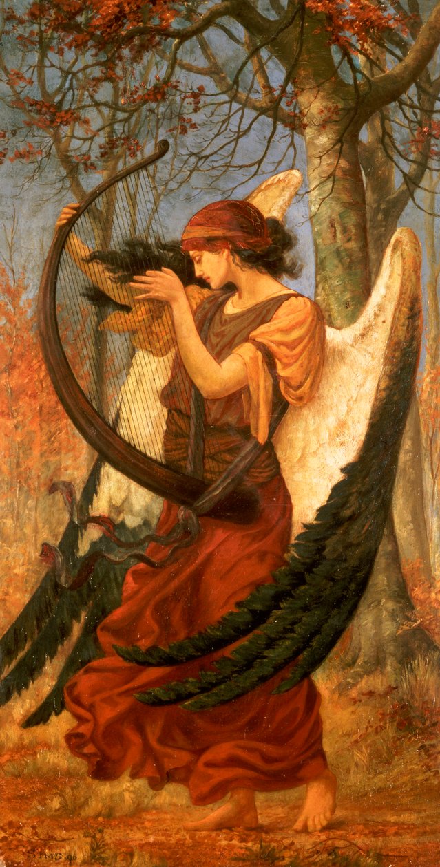 Przebudzenie Tytanii, 1896 r. autorstwa Charles Sims