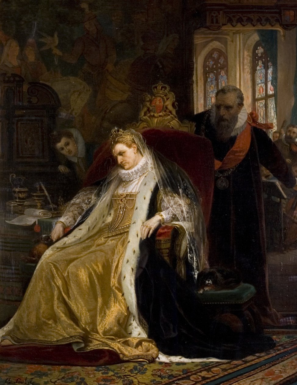 Trudna Elżbieta, koniec XIX wieku autorstwa Charles Soubre