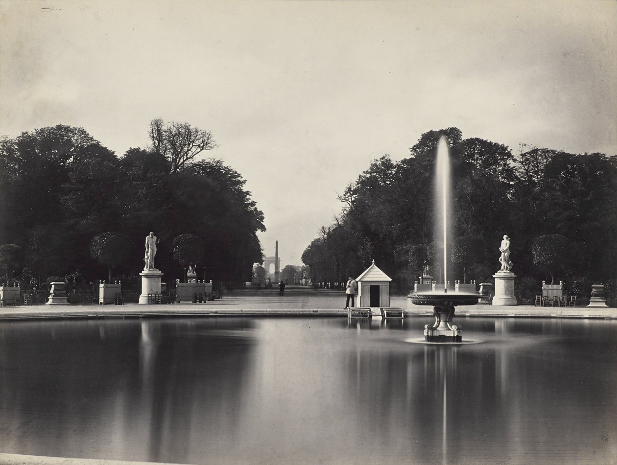 Ogród Tuileries, Paryż autorstwa Charles Soulier