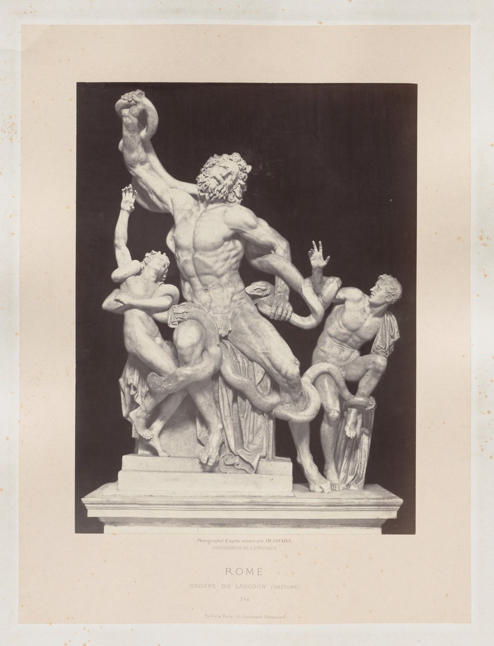 Rzym: Grupa Laocoon (Watykan) autorstwa Charles Soulier