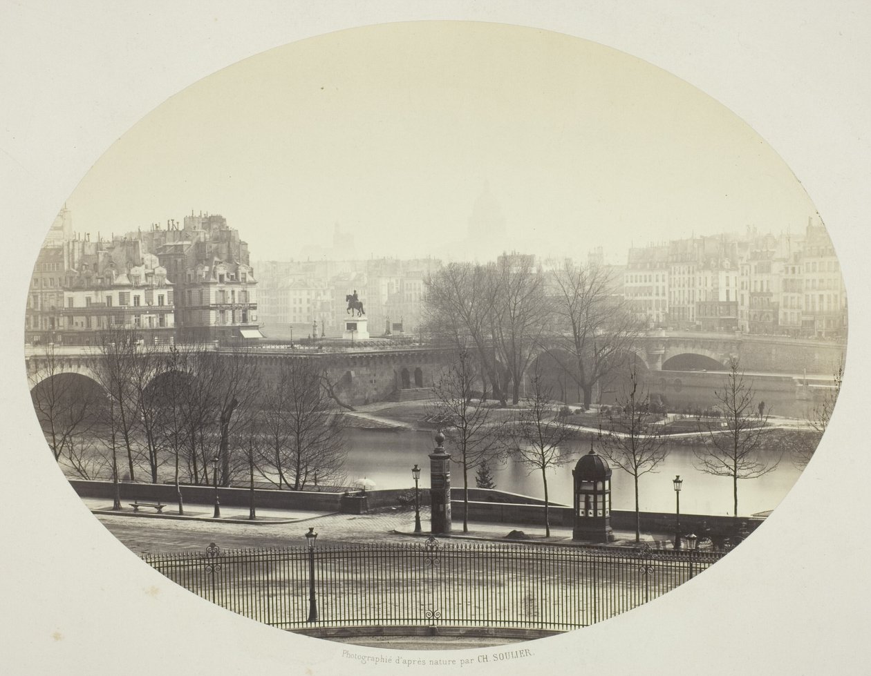 Pont Neuf w Paryżu autorstwa Charles Soulier
