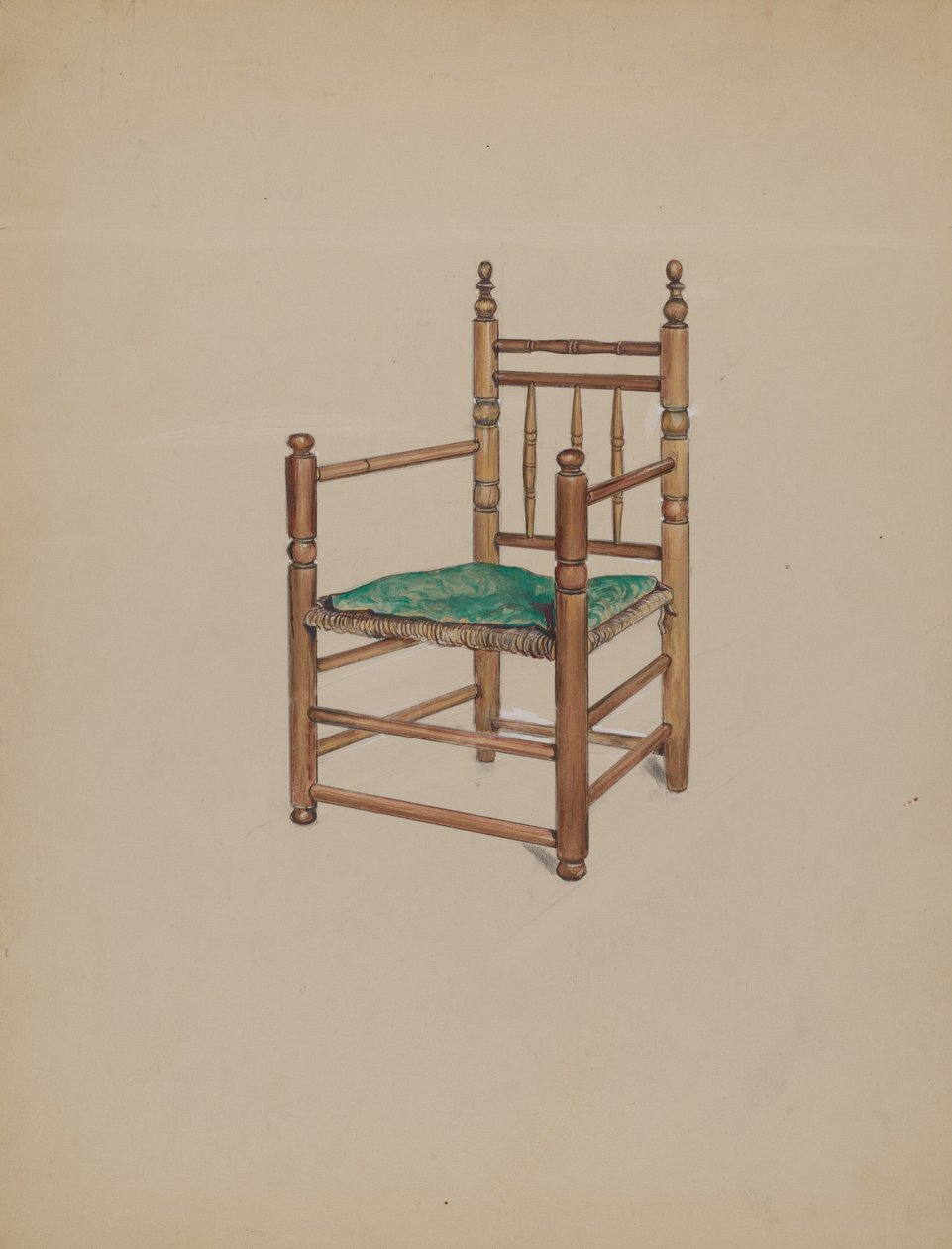 Fotel Carver autorstwa Charles Squires