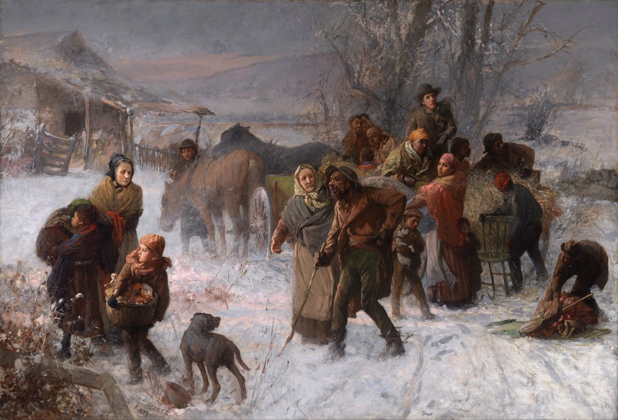 Kolej podziemna autorstwa Charles T. Webber