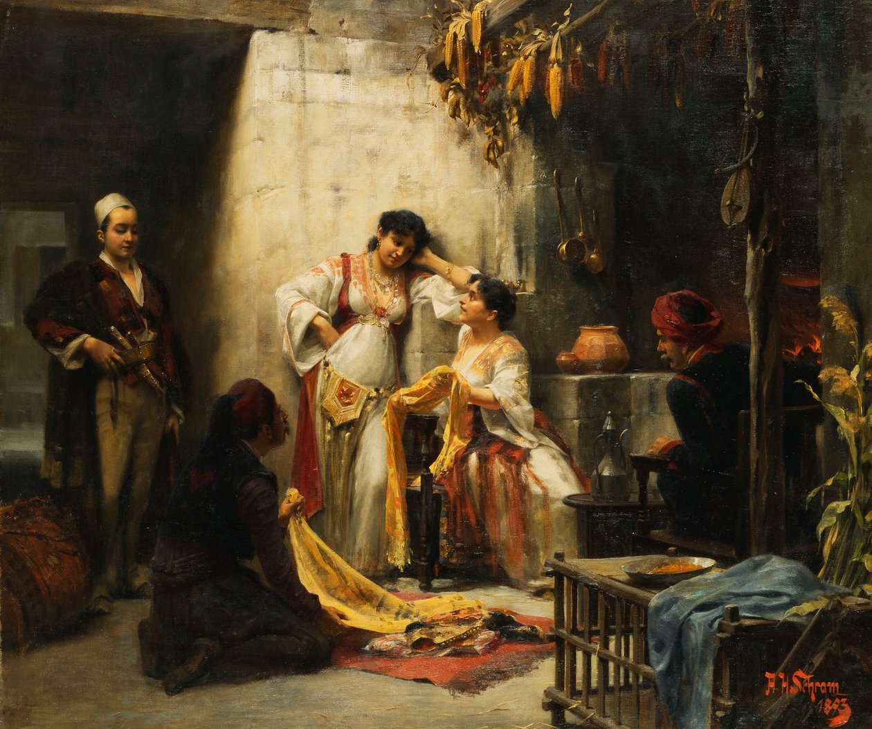 Jerozolima - Wybrzeże Bramy Jaffe, autorstwa Charles Theodore Frere