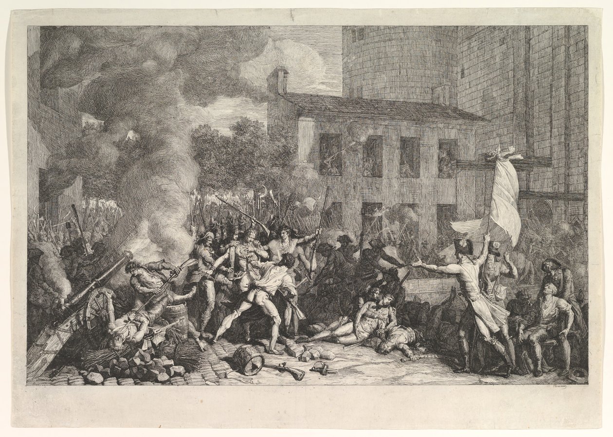 Szturm na Bastylię 14 lipca 1789 szturm na Bastylię 14 lipca 1789, ok. godz. 1793. autorstwa Charles Thevenin