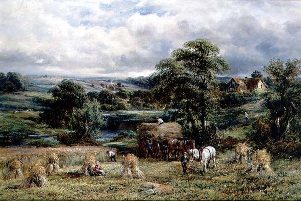 Czas żniw, angielskie lato autorstwa Charles Thomas Burt