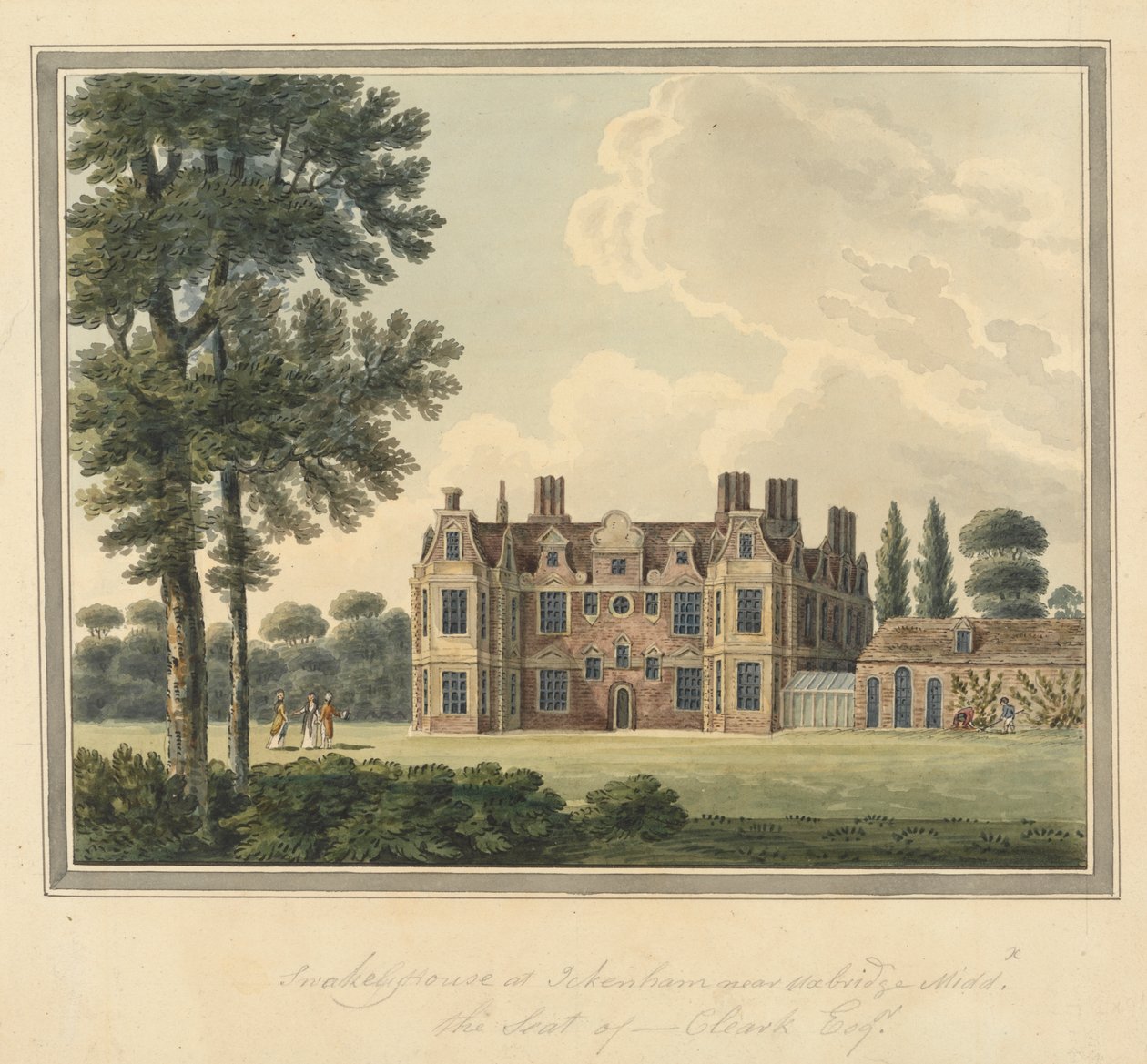 Swakeley House, Middlesex autorstwa Charles Tomkins
