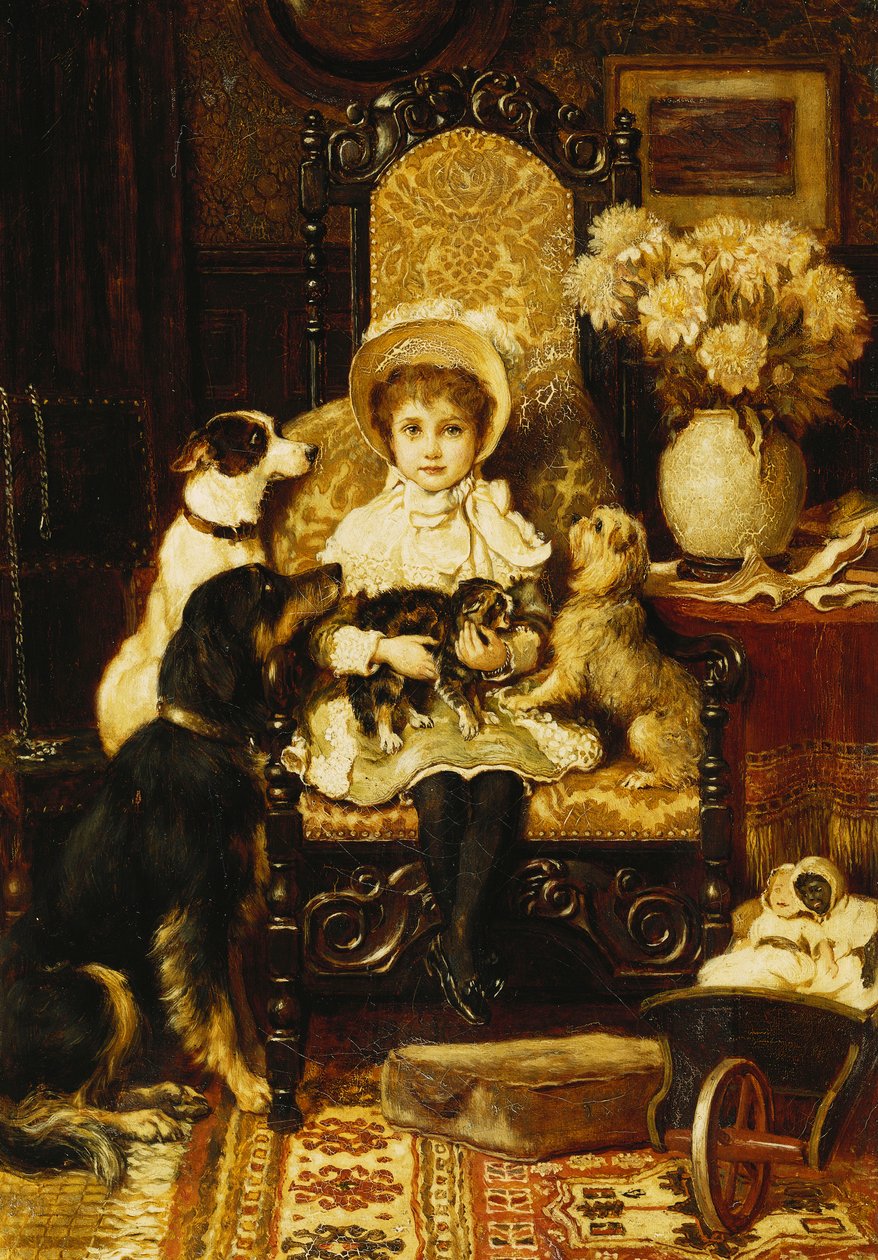Doddy i jej zwierzęta, autorstwa Charles Trevor Garland