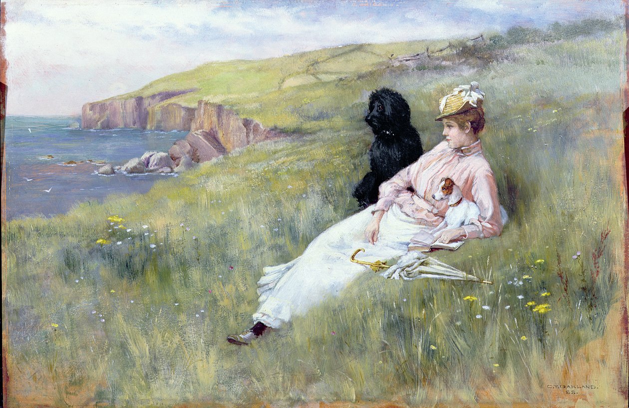Morskie sny, 1888 (panel) autorstwa Charles Trevor Garland