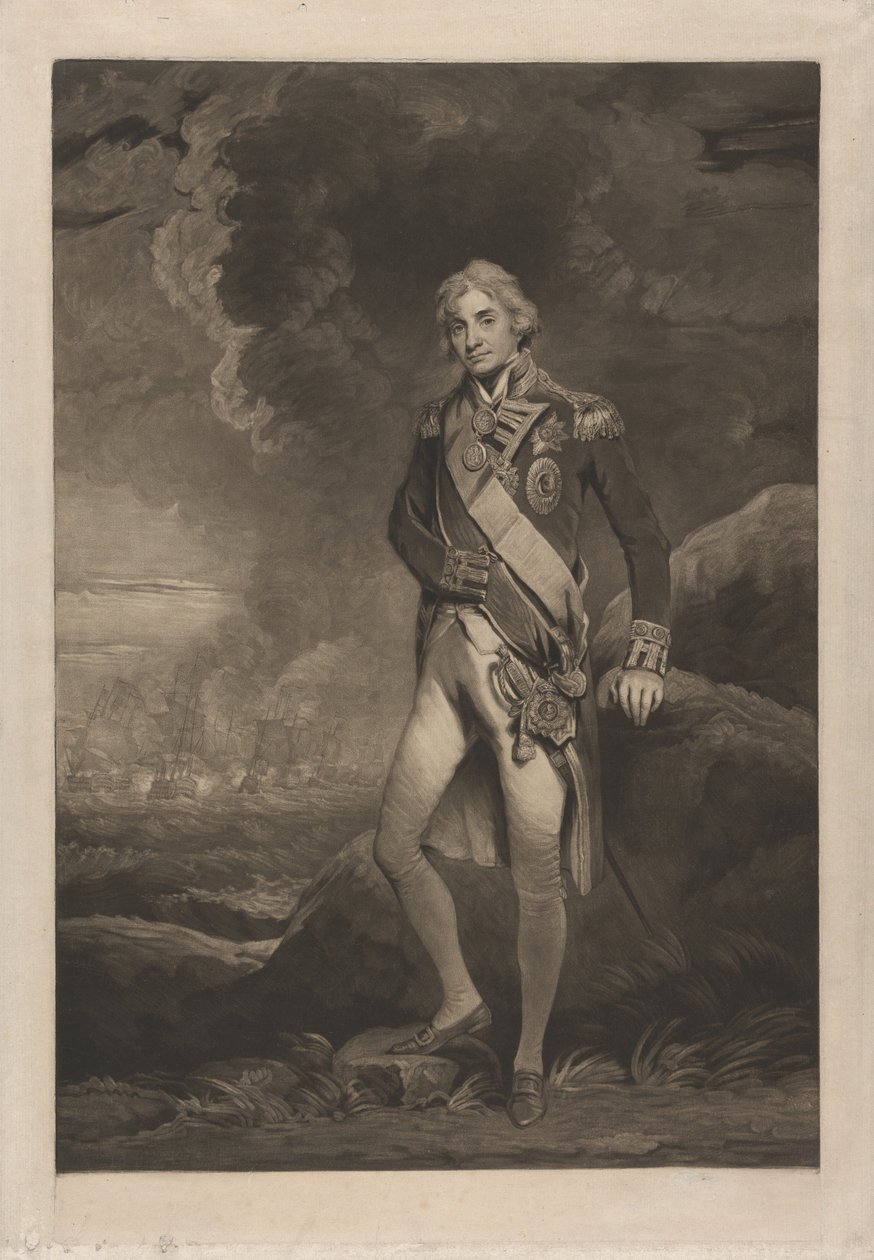 Admirał lord Nelson autorstwa Charles Turner