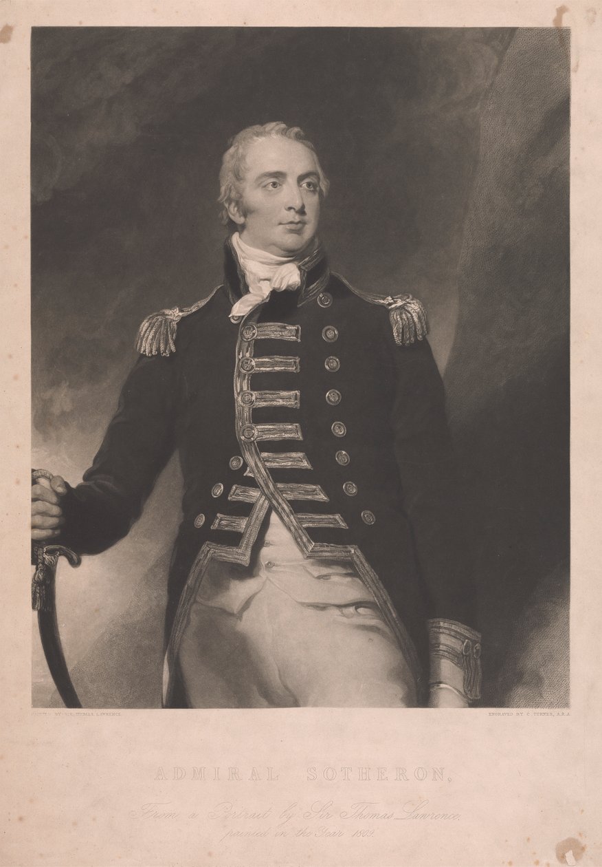 Admirał Sotheron autorstwa Charles Turner