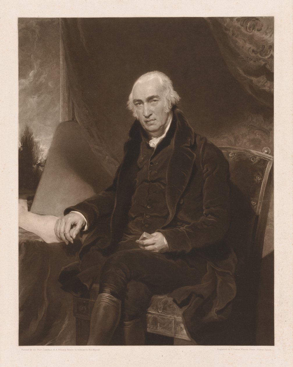 James Watt, 1815. autorstwa Charles Turner