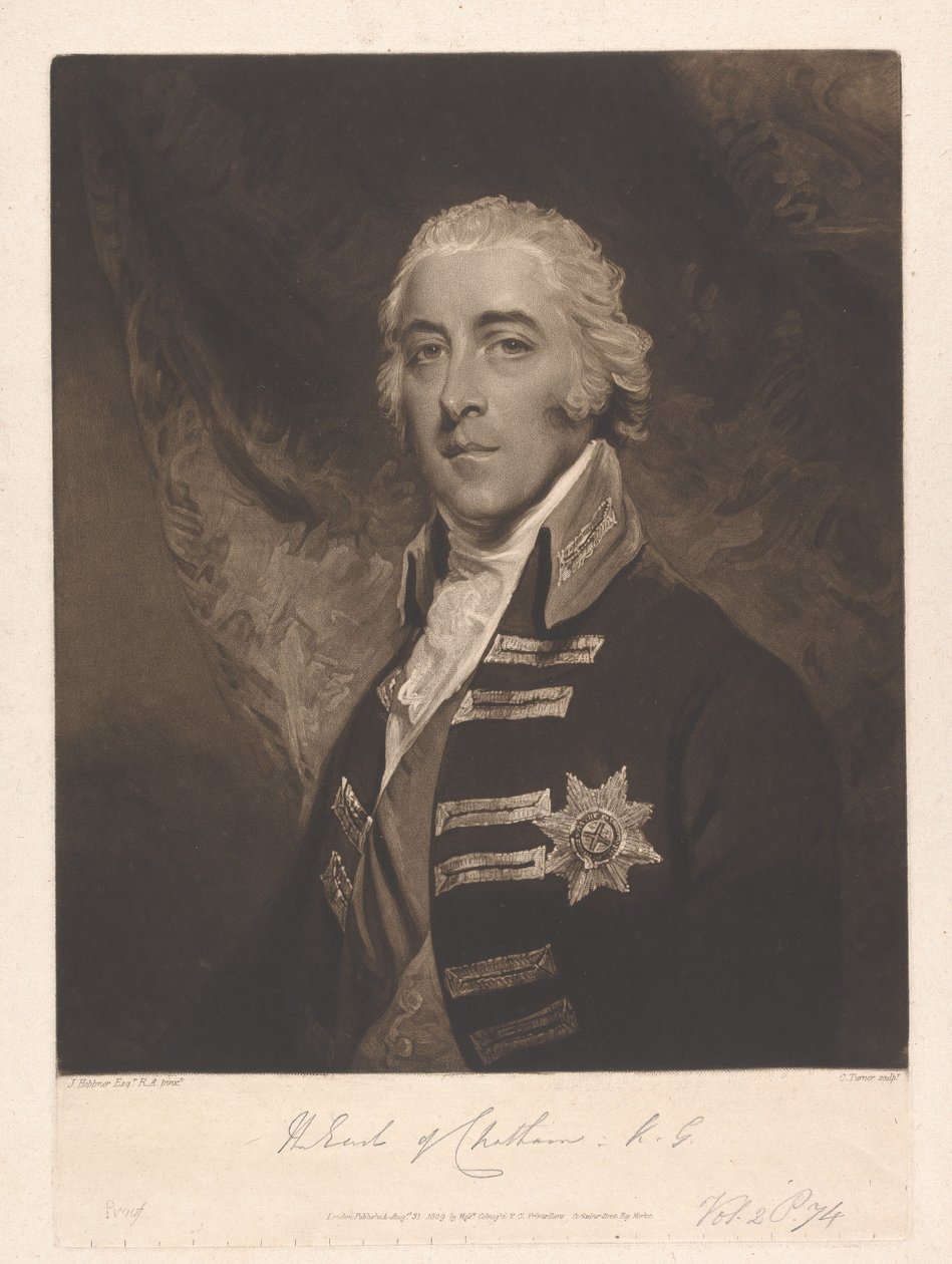 John Pitt, 2. hrabia Chatham autorstwa Charles Turner