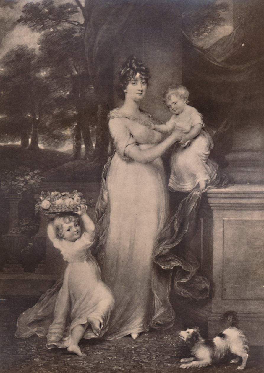 Maria Scott-Waring i jej córki, ok. 1804 1894 autorstwa Charles Turner