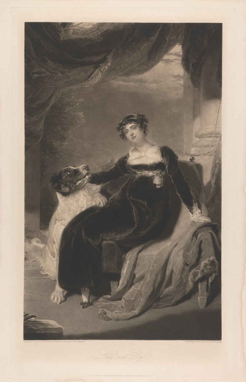 Pani Stratton autorstwa Charles Turner