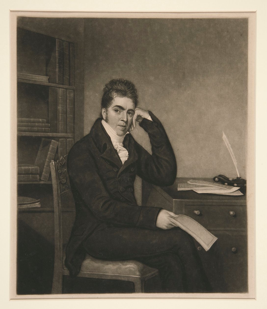 Pierce Egan autorstwa Charles Turner