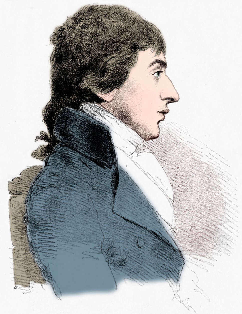 Portret JMW Turnera, c1827 1904 autorstwa Charles Turner