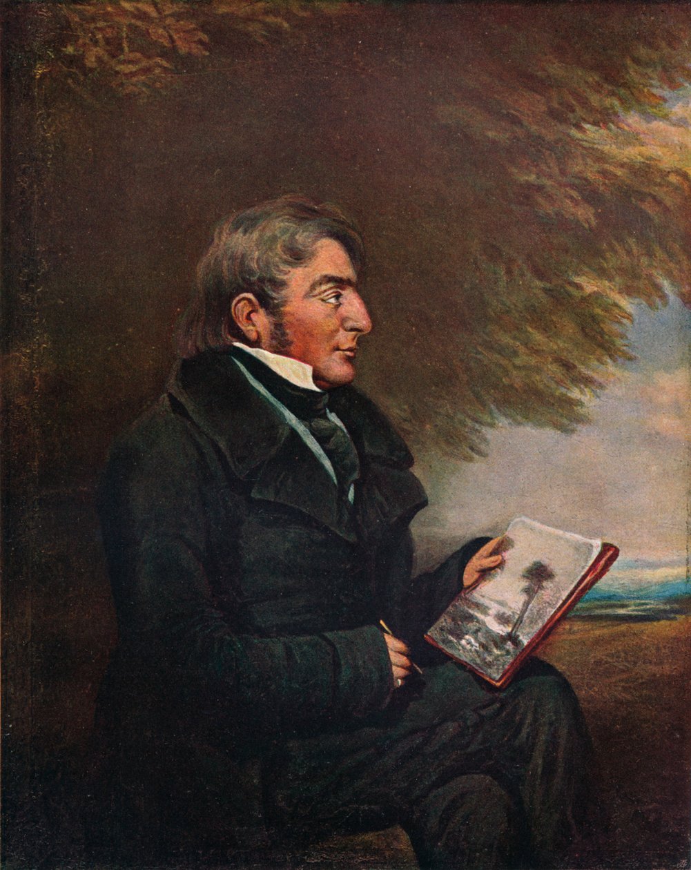 Portret JMW Turnera, c1841 1904 autorstwa Charles Turner
