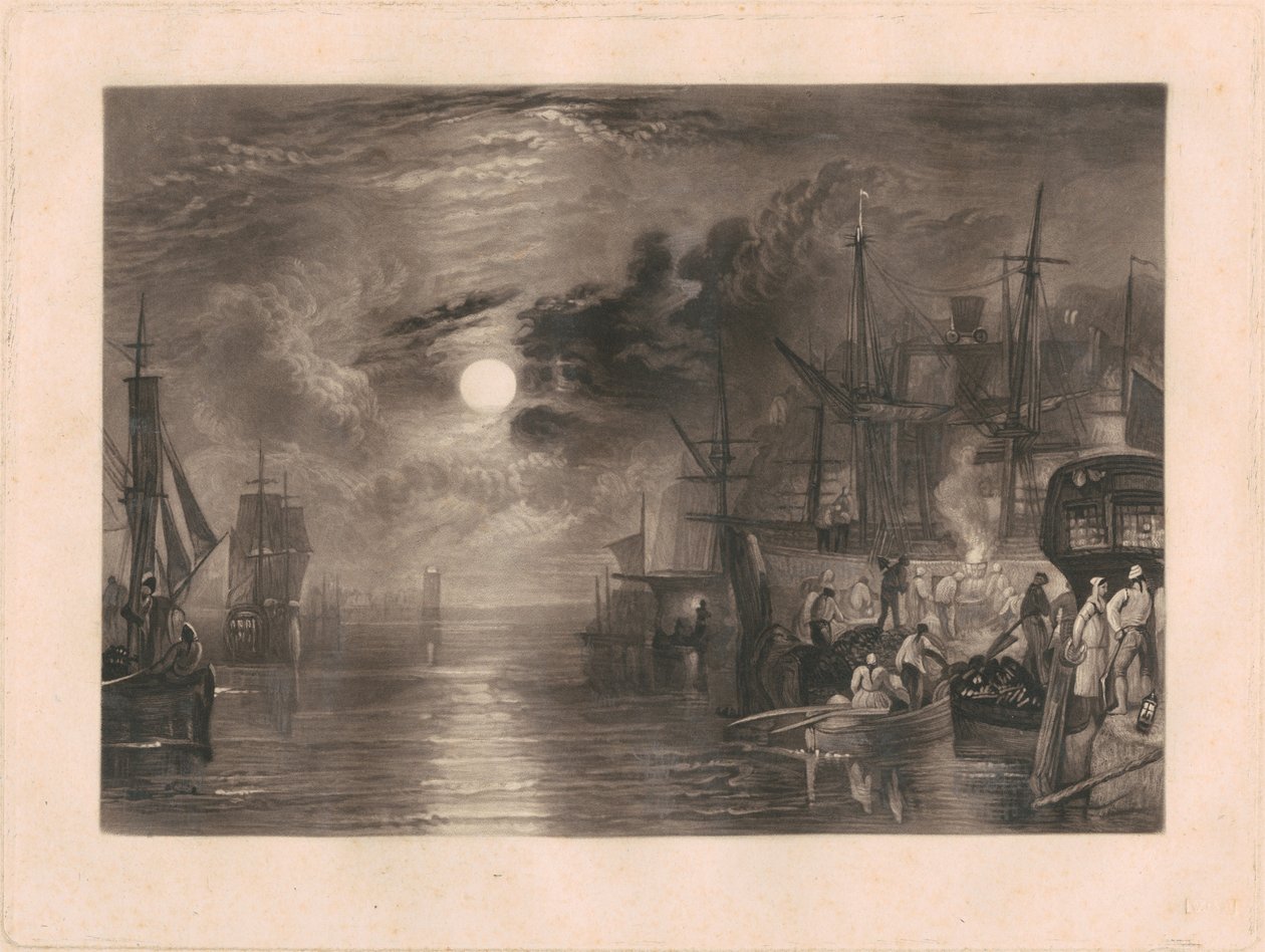 Tarcze nad rzeką Tyne autorstwa Charles Turner