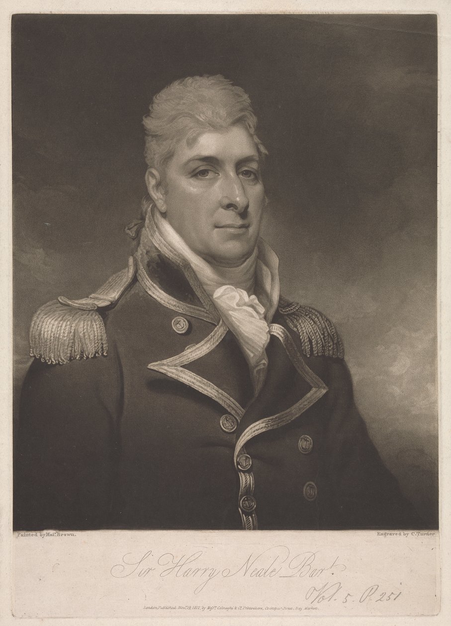 Sir Harry Burrard-Neale, 2. baronet autorstwa Charles Turner