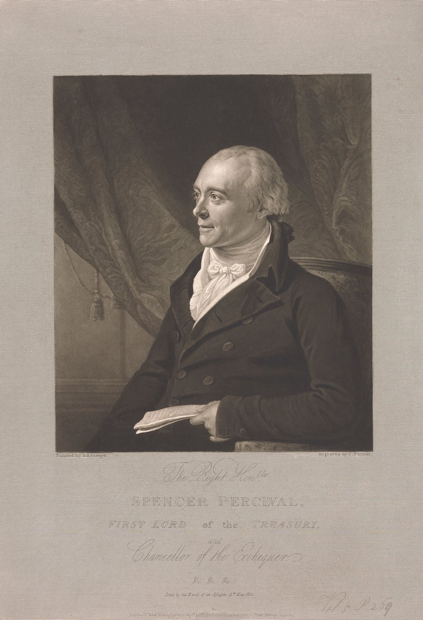 Wielce Czcigodny Spencer Perceval autorstwa Charles Turner