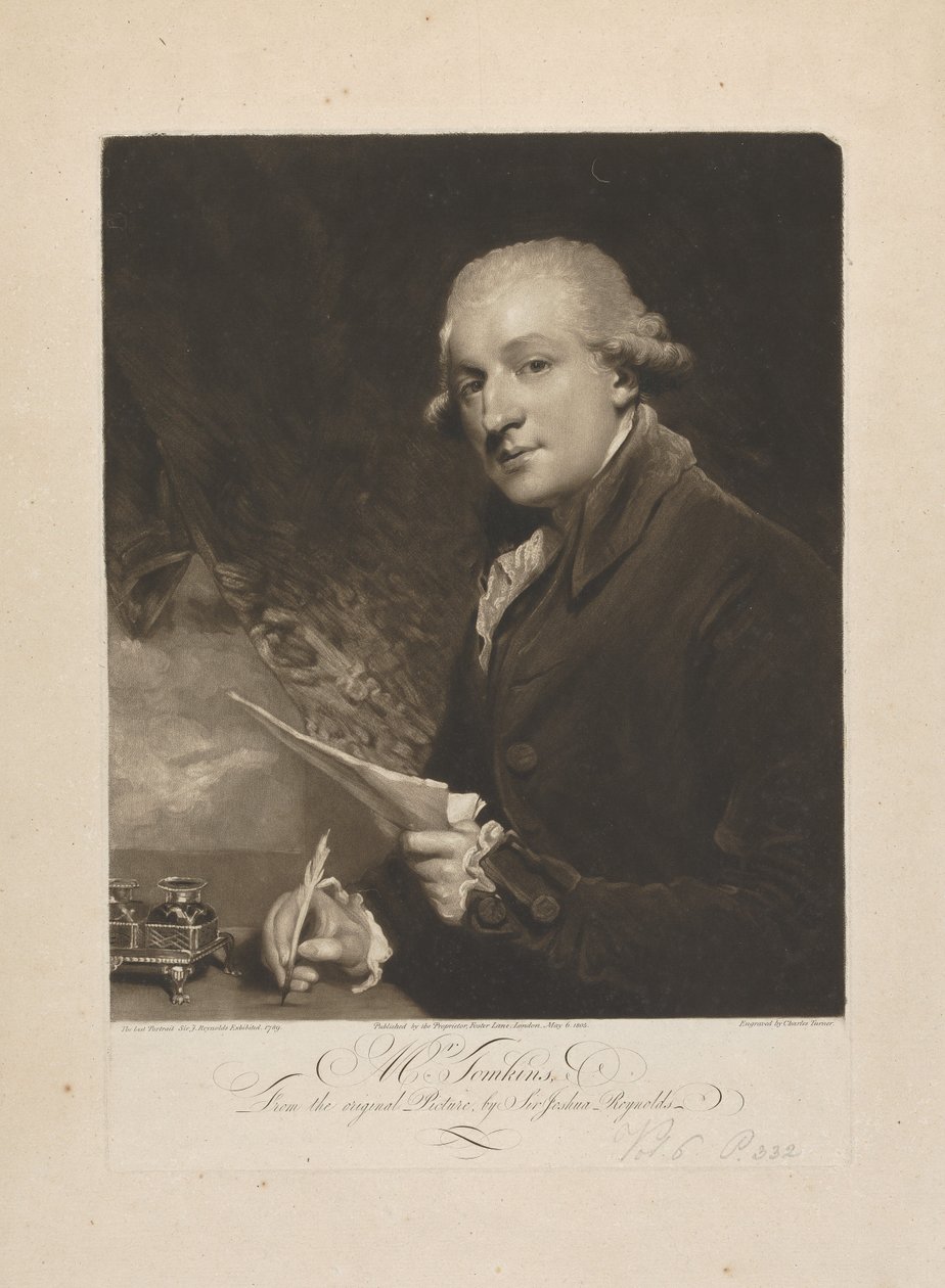 Thomas Tomkins autorstwa Charles Turner