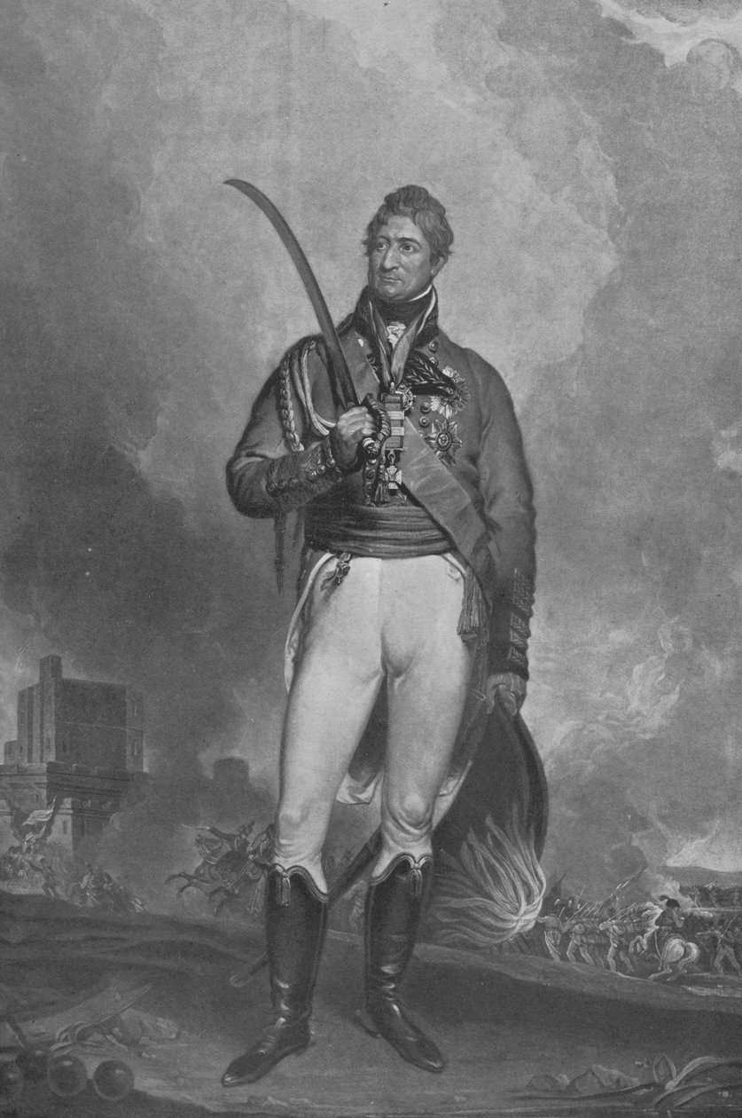 „Sir Thomas Picton”, 1843 1909 autorstwa Charles Turnes