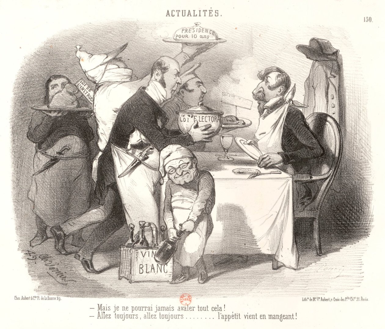 Ale nigdy nie będę w stanie tego wszystkiego przełknąć! autorstwa Charles Vernier
