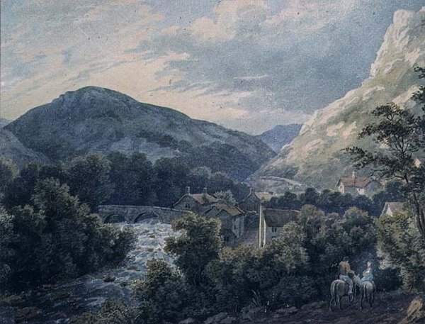 Lynmouth, Devon autorstwa Charles Vincent Barber