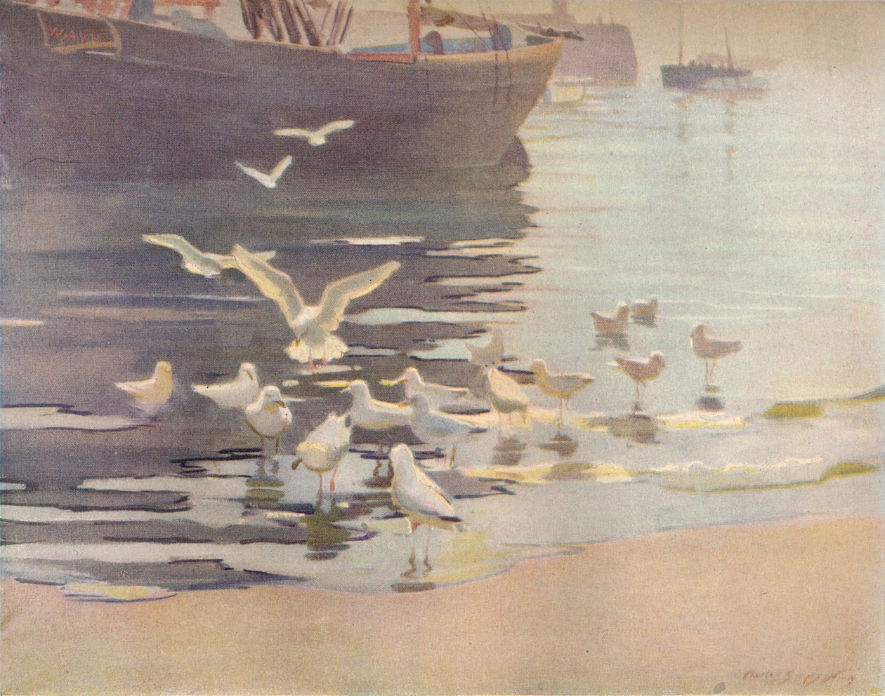 „Srebrny Poranek”, ok. 1921 r. autorstwa Charles Walter Simpson